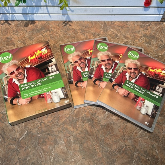 Food Network Triple D Guy Fieri complete first season Dvd set - Picture 3 of 5